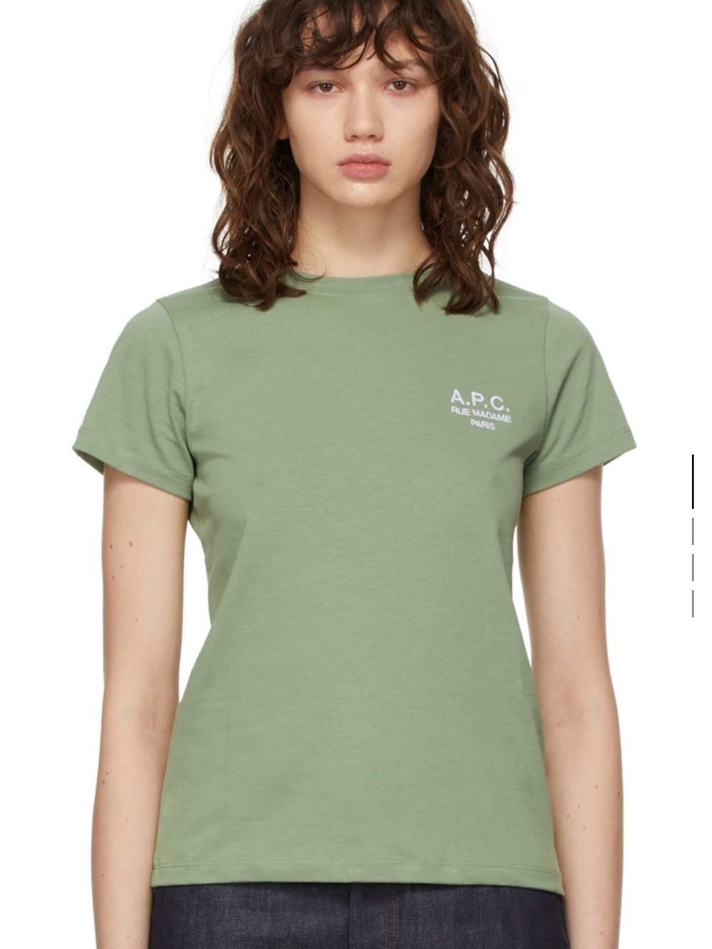 A.P.C. Women’s Green Denise T-Shirt